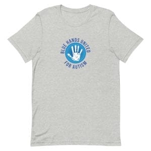 Blue Hands Logo Unisex t-shirt - Image 17
