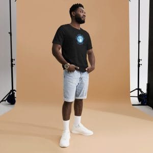 Blue Hands Logo Unisex t-shirt - Image 2