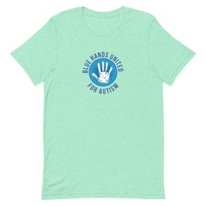 Blue Hands Logo Unisex t-shirt - Image 20
