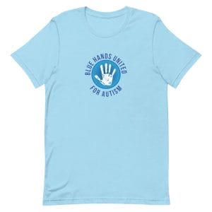 Blue Hands Logo Unisex t-shirt - Image 19